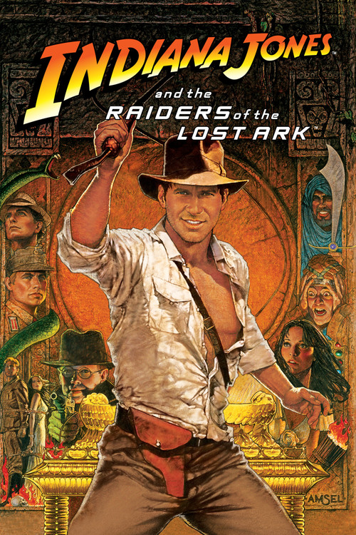 Indiana Jones and the Raiders of the Lost Ark (1981) - Movie Poster